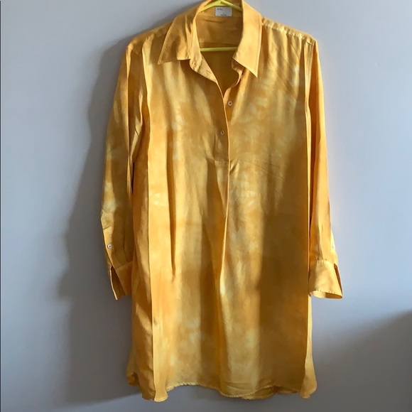 Le Fou Wilfred Aritzia Silk Aura Dress - Picture 2 of 6